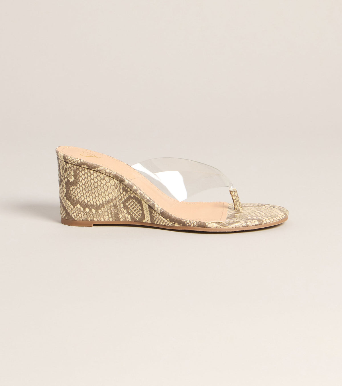 Statement Step Snake Wedges