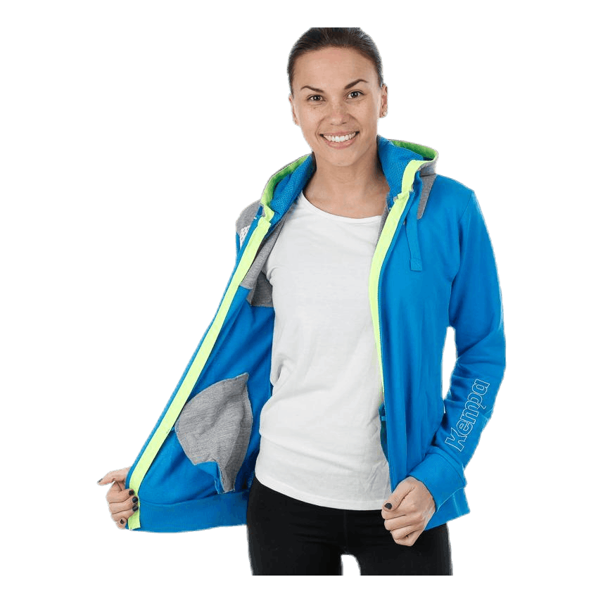 Core 2.0 Hood Jacket W Blue/Grey