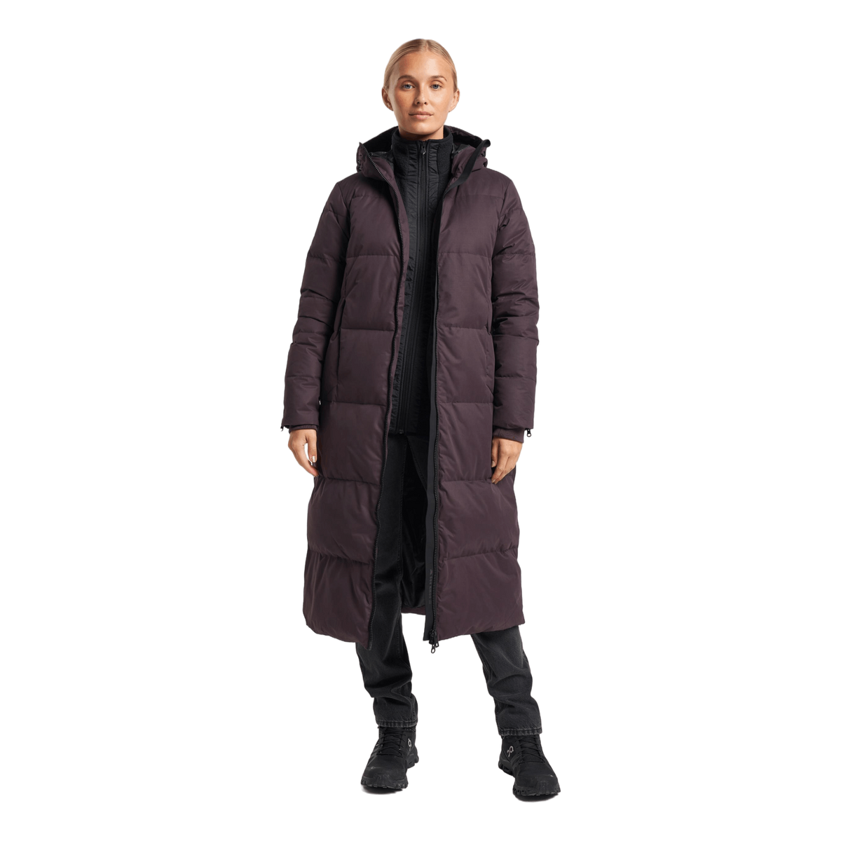 Shanna 2.0 Down Coat Women Aubergine
