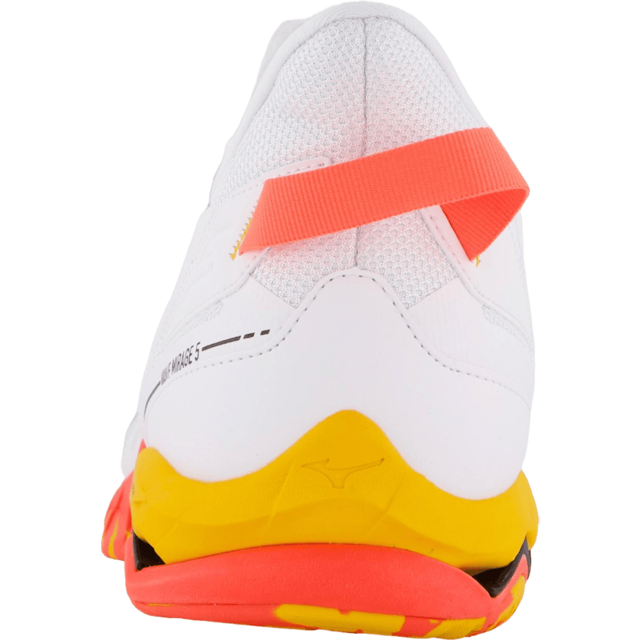 Wave Mirage 5 White/fiery Coral 2/citrus