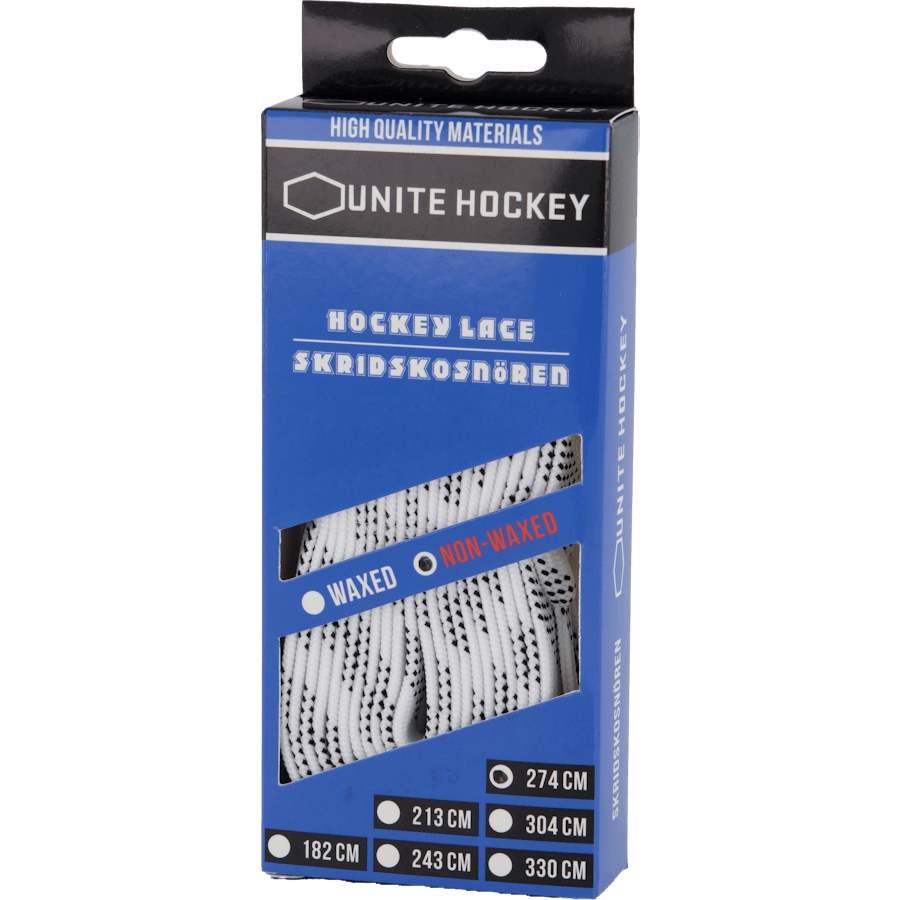 Hockey Laces Cotton 274 Cm White