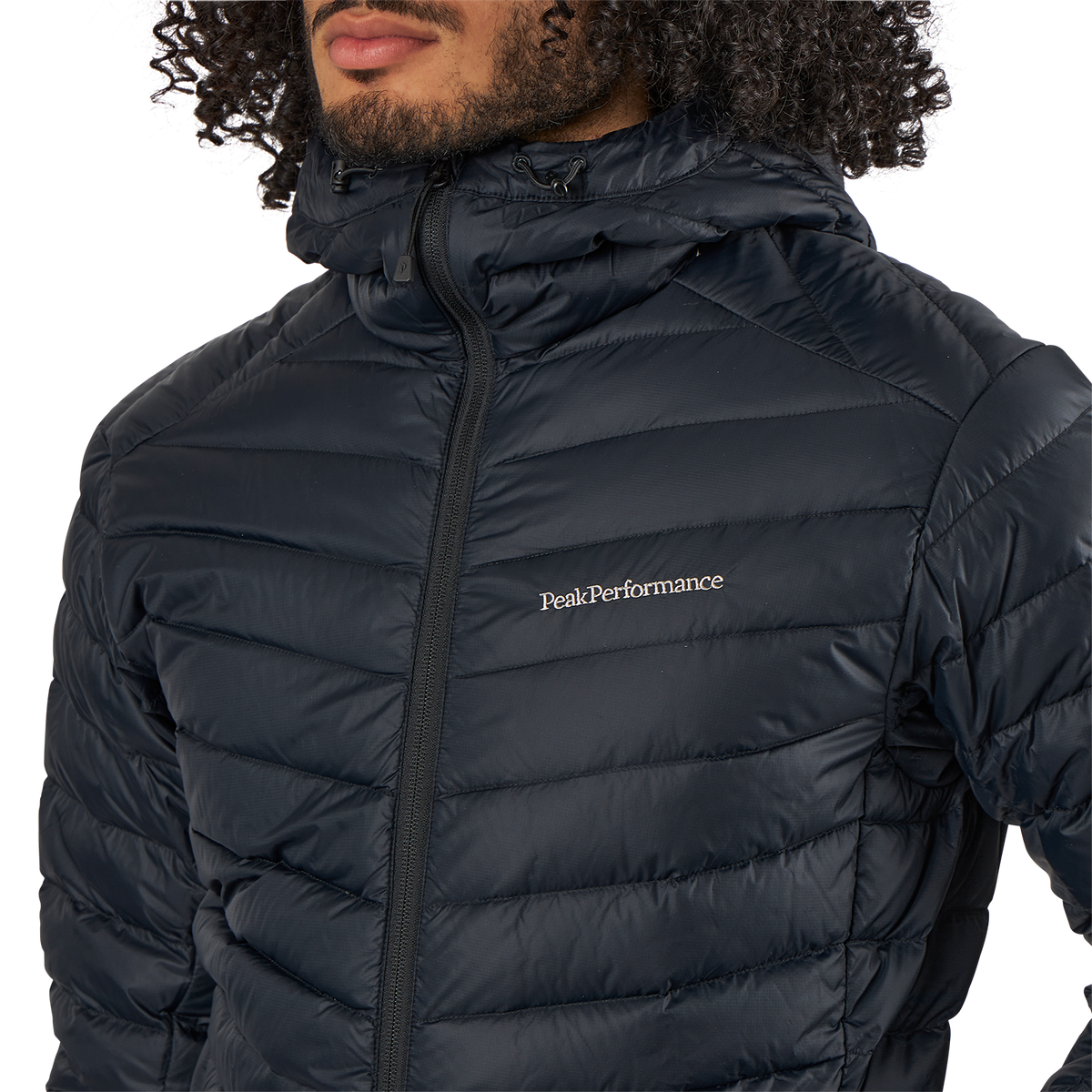 M Frost Down Hood Jacket Black