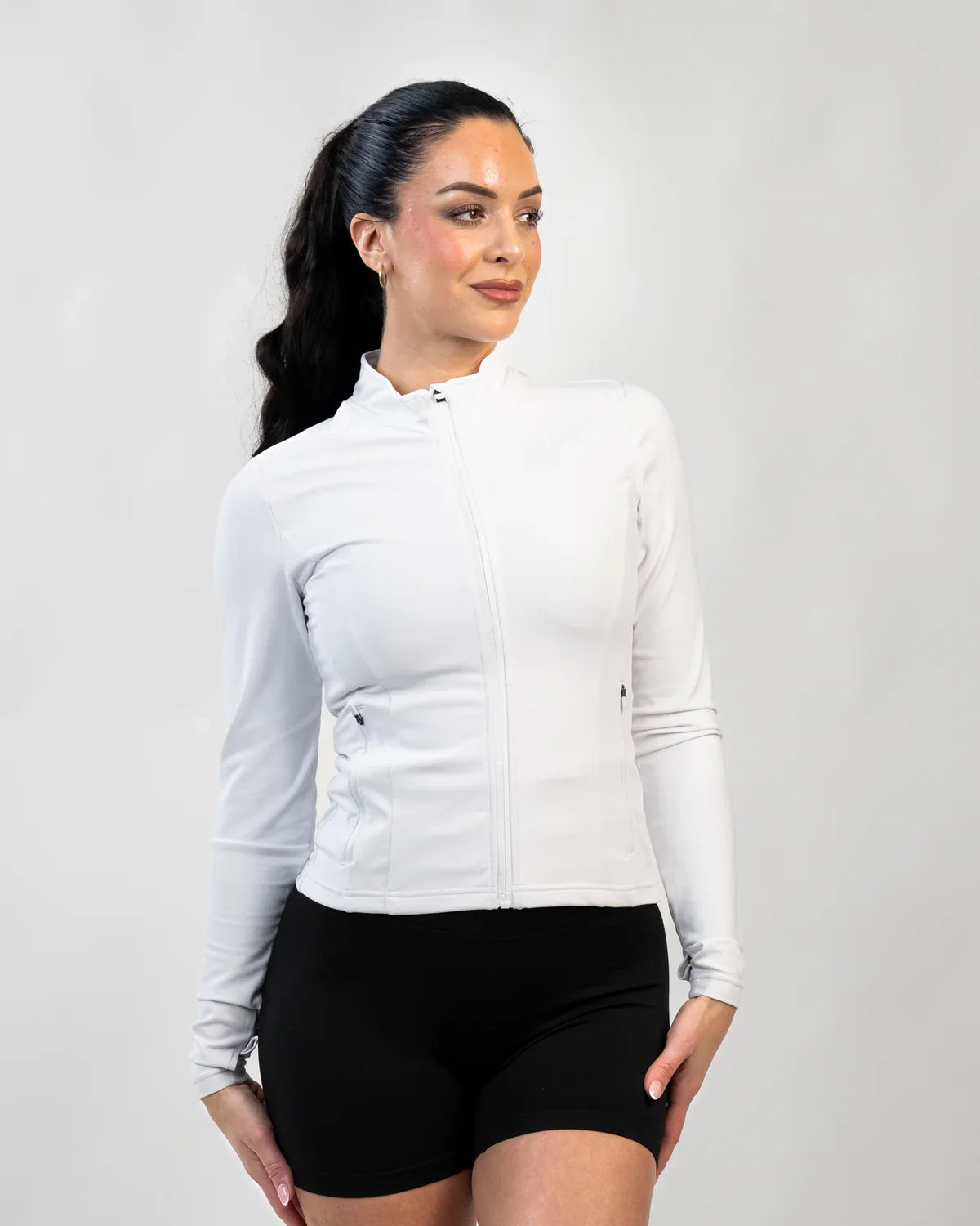 Zip Jacket White