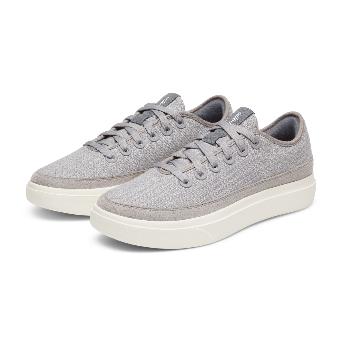 Women's Wool Piper Go in Medium Grey with Natural White Sole