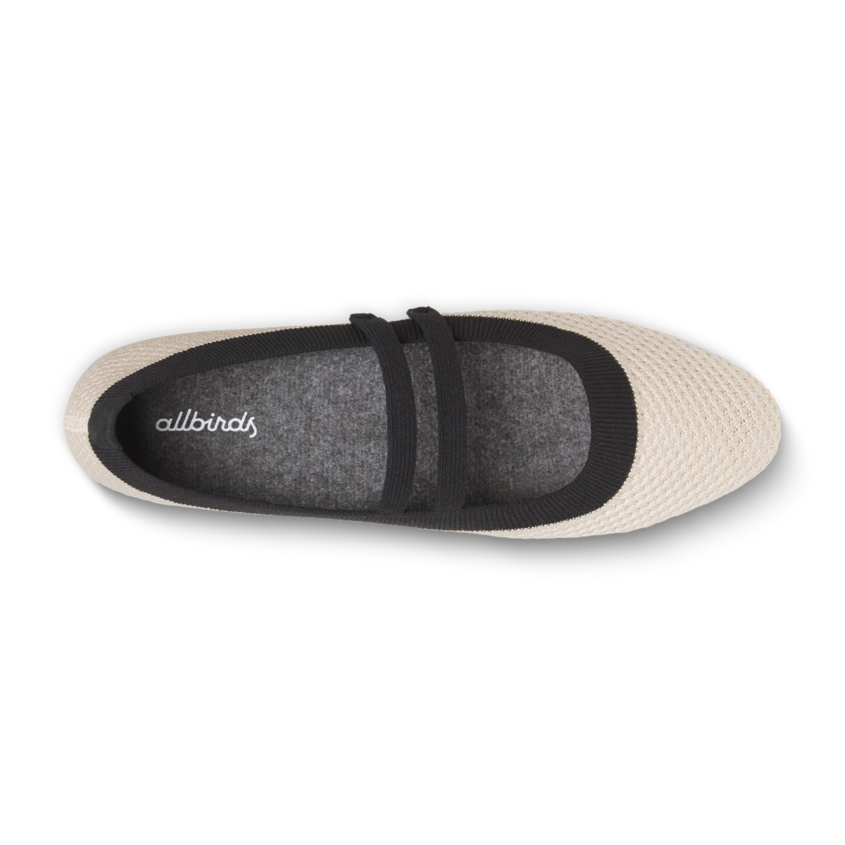 Breezer Mary Jane for Women - Warm White/Natural Black (Warm White Sole)