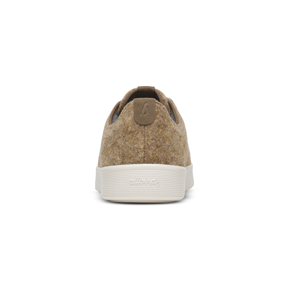 Women's Wool Cruiser in Dark Camel with a Natural White Sole
