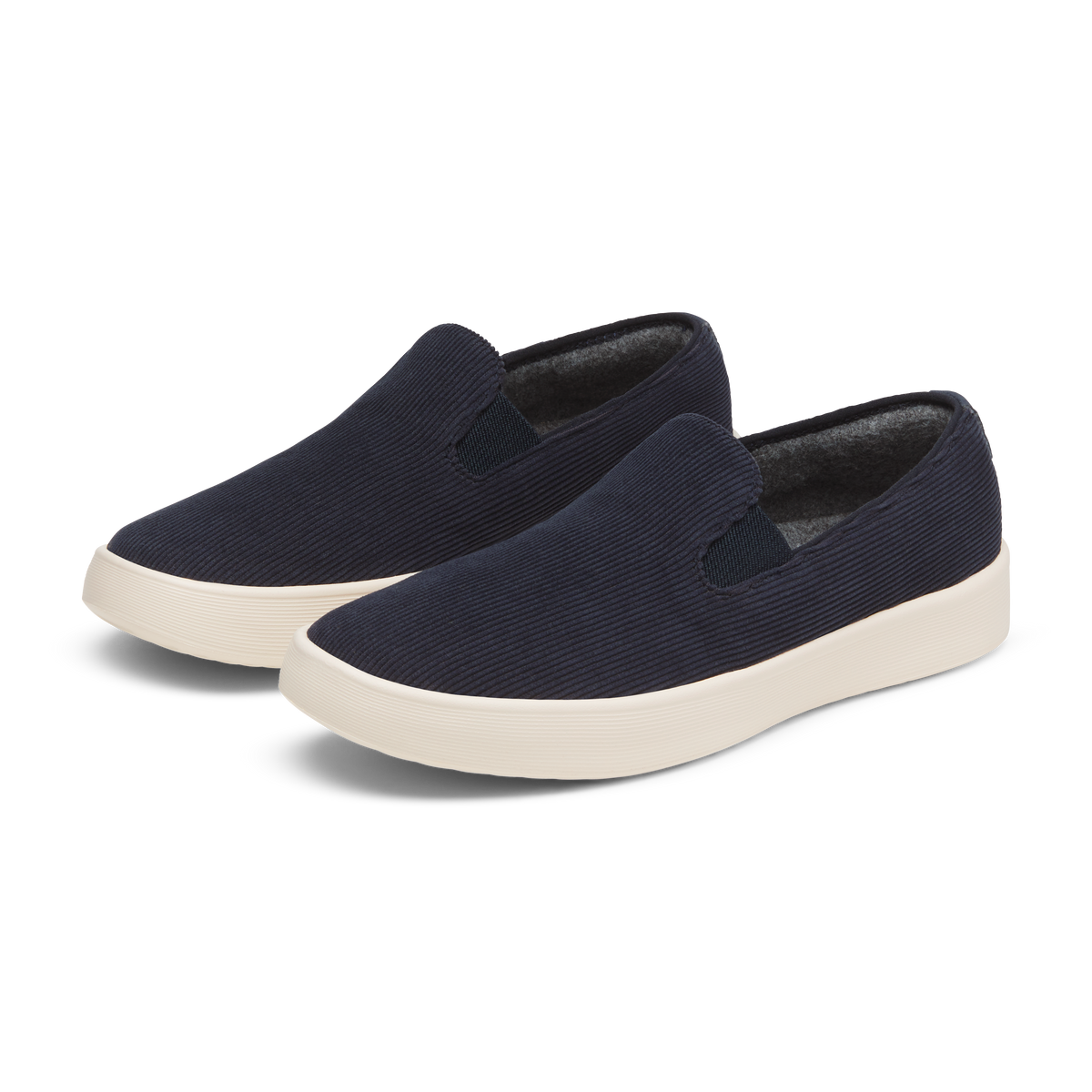 Men's Cruiser Corduroy Slip-On Shoes - Dark Navy with Stony Cream Sole
