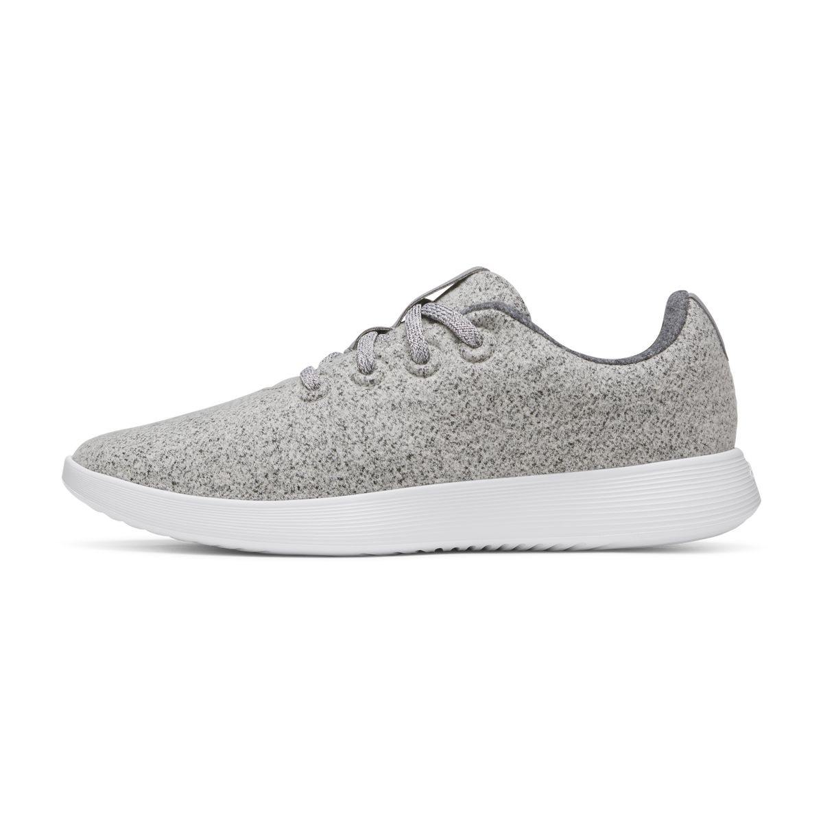 Men's Wool Runner NZ in Medium Grey with Blizzard Sole